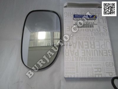 9636595F0A NISSAN MIRROR GLASS,RH