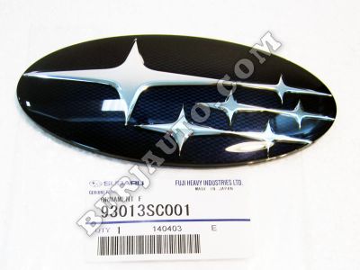 93013SC001 SUBARU ORNAMENT F