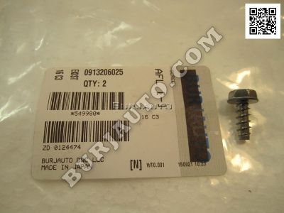 0913206025 SUZUKI SCREW(6X16)