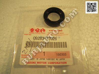 Suzuki 0928317026 OIL SEAL, 17X27X6