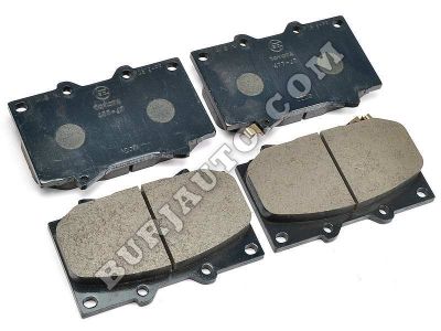 0446560340 TOYOTA PAD KIT, DISC BRAKE