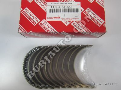 BEARING SET, CRANKSHAFT, U/S 0.25 TOYOTA 1170451020