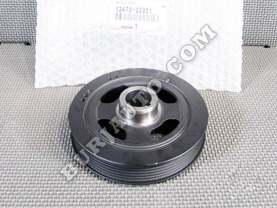 PULLEY SUB-ASSY, CRANKSHAFT TOYOTA 1347022021