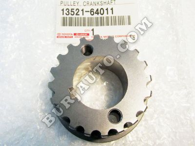 PULLEY  CRANKSHAFT TOYOTA 1352164011