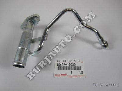 PIPE SUB-ASSY  TURBO TOYOTA 1540717030