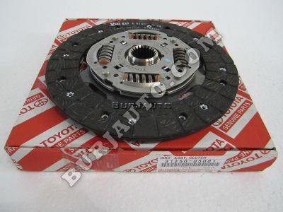 3125005081 TOYOTA DISC ASSY, CLUTCH