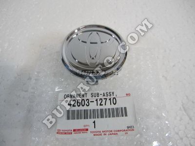 4260312710 TOYOTA ORNAMENT SUB-ASSY, WHEEL HUB