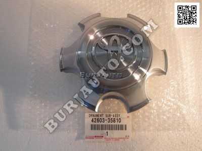 4260335810 TOYOTA ORNAMENT SUB-ASSY, WHEEL HUB