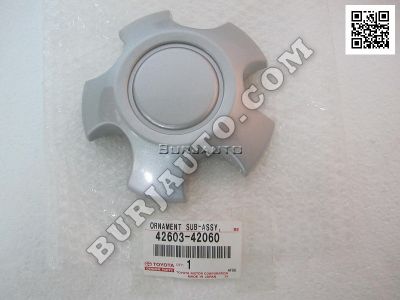 4260342060 TOYOTA ORNAMENT SUB-ASSY, WHEEL HUB