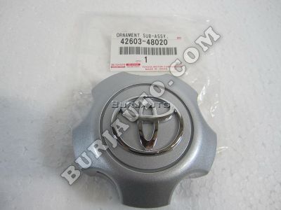 4260348020 TOYOTA ORNAMENT SUB-ASSY, WHEEL HUB