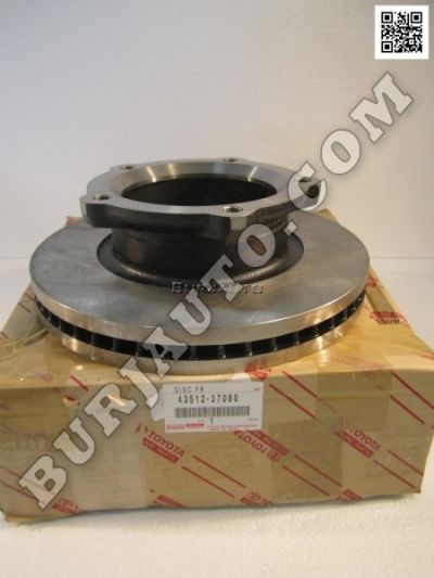 DISC, FR BRAKE TOYOTA 4351237080