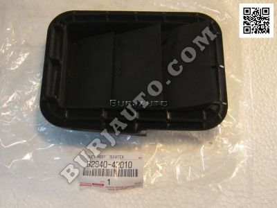 DUCT ASSY, QUARTER TOYOTA 6294042010