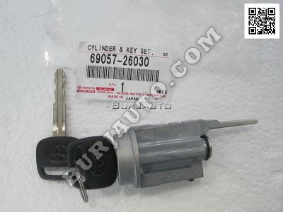 CYLINDER AND KEY SET TOYOTA 6905726030