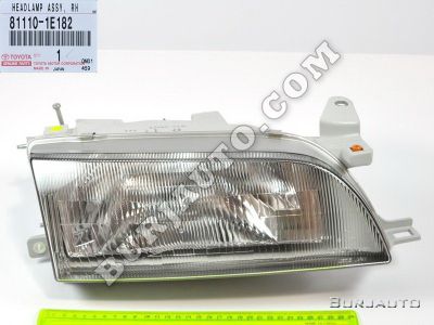 811101E182 TOYOTA HEADLAMP ASSY RH