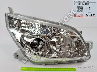 81130B4010 TOYOTA HEAD LAMP UNIT,RH