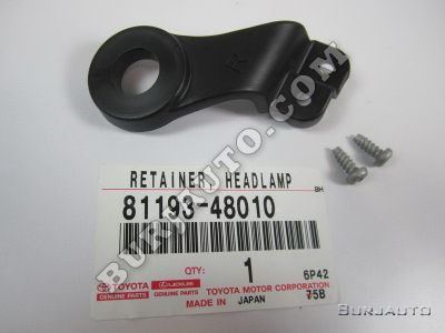 RETAINER, HEADLAMP Toyota 8119348010