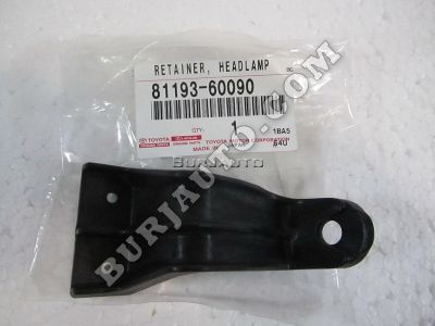 RETAINER, HEADLAMP PROTECTOR, UPR RH TOYOTA 8119360090