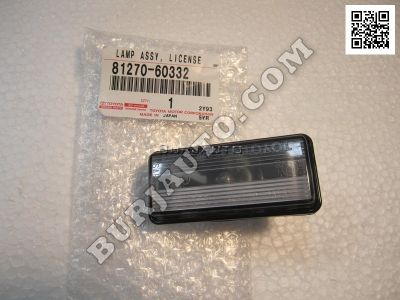 8127060332 TOYOTA LAMP ASSY, LICENSE