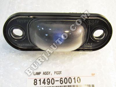 8149060010 TOYOTA LAMP ASSY  FOOT