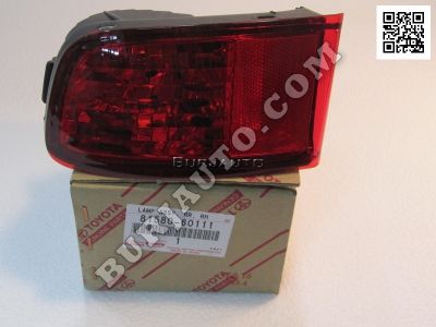 8158060111 TOYOTA LAMP ASSY, RR,