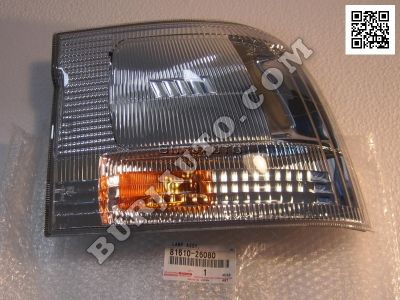 8161026080 TOYOTA LAMP ASSY,