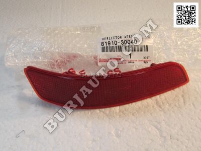 8191030040 TOYOTA REFLECTOR ASSY,