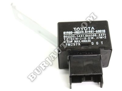 FLASHER ASSY  TURN TOYOTA 8198060060