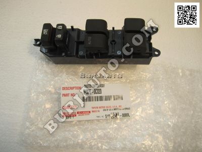 848200C020 TOYOTA Master switch assy,