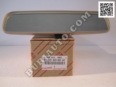 8781060140A1 TOYOTA MIRROR ASSY, INNER RR VIEW