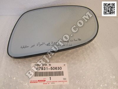 8793150630 TOYOTA MIRROR OUTER, RH