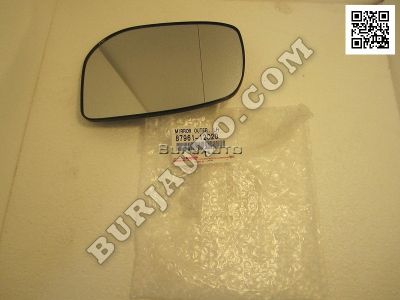 8796112C20 TOYOTA MIRROR OUTER, LH