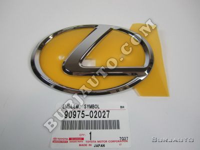 9097502027 TOYOTA EMBLEM, SYMBOL