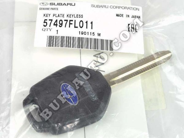 57497FL011 SUBARU Key plate keyless