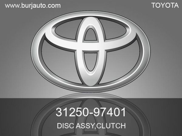 3125097401 TOYOTA Disc assy,clutch