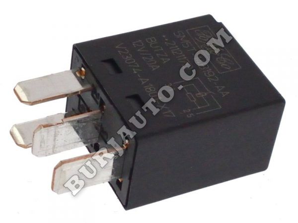 RELAY BLACK/YELLOW BAND 20AMP 4BLAD FORD 5M5Z14N089AA
