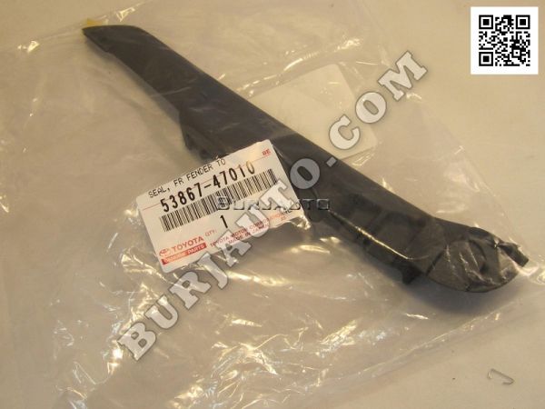 5386747010 TOYOTA Seal fr fender to