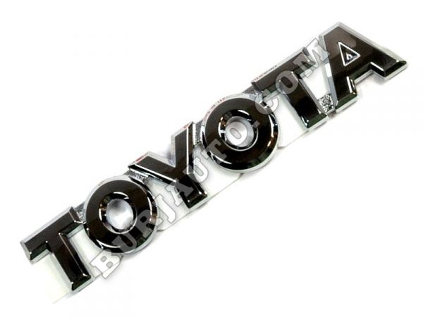 PLATE, LUGGAGE TOYOTA 7544733060